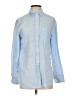 J.Crew 100% Cotton Checkered-gingham Blue Long Sleeve Button-Down Shirt Size 0 - photo 1
