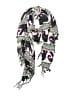 Assorted Brands 100% Viscose Paisley Purple White Scarf One size - photo 1