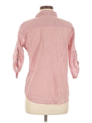 Eden & Olivia 3/4 Sleeve Button-Down Shirt (view 2)