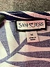 Sam and Jess 100% Rayon Blue 3/4 Sleeve Blouse Size M - photo 7