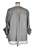CALVIN KLEIN JEANS 100% Polyester Gray 3/4 Sleeve Blouse Size 1X - photo 2