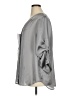 CALVIN KLEIN JEANS 100% Polyester Gray 3/4 Sleeve Blouse Size 1X - photo 5