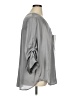 CALVIN KLEIN JEANS 100% Polyester Gray 3/4 Sleeve Blouse Size 1X - photo 4