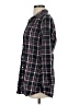 Frank & Eileen 100% Cotton Plaid Black Long Sleeve Button-Down Shirt Size XS - photo 5