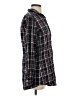 Frank & Eileen 100% Cotton Plaid Black Long Sleeve Button-Down Shirt Size XS - photo 4