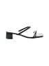 Unbranded Silver Black Sandals Size EU 41 - photo 1