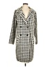 Assorted Brands Houndstooth Ivory Coat Size L - photo 1