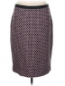 Talbots 100% Polyester Print Burgundy Formal Skirt Size 8 - photo 1