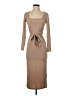 Miss Selfridge Tan Cocktail Dress Size 4 - photo 1