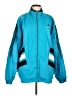 Adidas 100% Polyester Color Block Blue Windbreaker Size L - photo 1