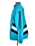 Adidas 100% Polyester Color Block Blue Windbreaker Size L - photo 5