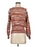 Willow & Root Stripes Brown Pullover Sweater Size S - photo 1