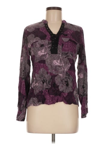 Rock & Republic Long Sleeve Blouse (view 1)
