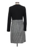 DKNY Houndstooth Black Casual Dress Size 10 - photo 2