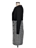 DKNY Houndstooth Black Casual Dress Size 10 - photo 5