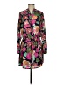dalia 100% Polyester Paisley Black Casual Dress Size 2 - photo 1
