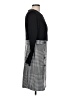 DKNY Houndstooth Black Casual Dress Size 10 - photo 4