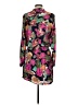 dalia 100% Polyester Paisley Black Casual Dress Size 2 - photo 2