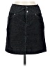 Athleta Solid Black Denim Skirt Size 0 - photo 1