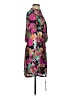 dalia 100% Polyester Paisley Black Casual Dress Size 2 - photo 4