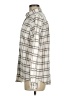 Lands' End 100% Cotton Plaid Ivory Long Sleeve Button-Down Shirt Size 8 - photo 5