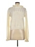 Assorted Brands 100% Polyester Ivory Turtleneck Sweater Size M - photo 1