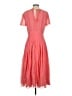 J.Crew 100% Polyester Pink Cocktail Dress Size 4 - photo 2