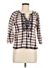 Forever 21 Ivory 3/4 Sleeve Blouse Size M - photo 1