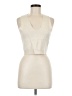 Chicwish 100% Acrylic Ivory Sleeveless Top Size M (estimated) - photo 1