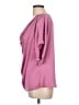 Ramy Brook 100% Polyester Pink Short Sleeve Blouse Size L - photo 5