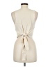 Chicwish 100% Acrylic Ivory Sleeveless Top Size M (estimated) - photo 2