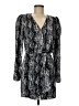 Signature 8 Paisley Silver Cocktail Dress Size M - photo 1