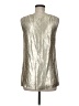 Tory Burch Silver Sleeveless Top Size 8 - photo 2