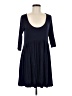 Annabelle Solid Blue Casual Dress Size M - photo 1