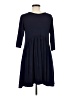 Annabelle Solid Blue Casual Dress Size M - photo 2