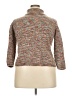 Venezia Tweed Brown Turtleneck Sweater Size 22 - 24 Plus - photo 2