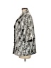 Peck & Peck 100% Polyester Print Silver Coat Size M - photo 5