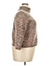 Venezia Tweed Brown Turtleneck Sweater Size 22 - 24 Plus - photo 4