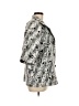 Peck & Peck 100% Polyester Print Silver Coat Size M - photo 4