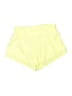 Zella Solid Yellow Athletic Shorts Size S - photo 2