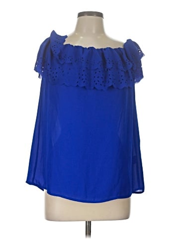 Cover Stitched Sleeveless Blouse (view 1)