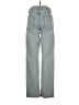 Good American Chevron-herringbone Blue Jeans Size 00 - photo 2