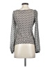 Ann Taylor LOFT Gray Long Sleeve Blouse Size XS - photo 2