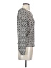 Ann Taylor LOFT Gray Long Sleeve Blouse Size XS - photo 4