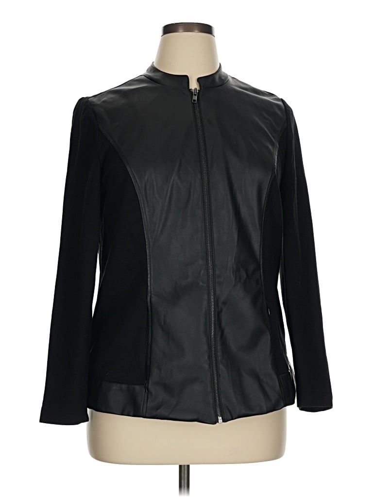 Pre-owned Alfani Jacket In Black