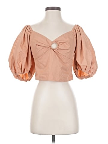 Abercrombie & Fitch Short Sleeve Blouse (view 1)
