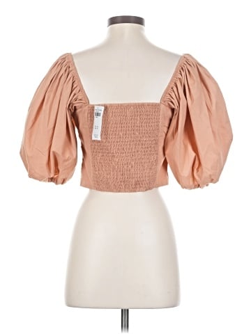 Abercrombie & Fitch Short Sleeve Blouse (view 2)