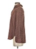 Max Studio 100% Polyester Polka Dots Brown Red Long Sleeve Blouse Size S (estimated) - photo 5