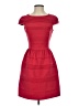Elle Solid Red Cocktail Dress Size 2 - photo 1