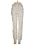 Talbots Floral Ivory Green Jeggings Size 4 - photo 1
